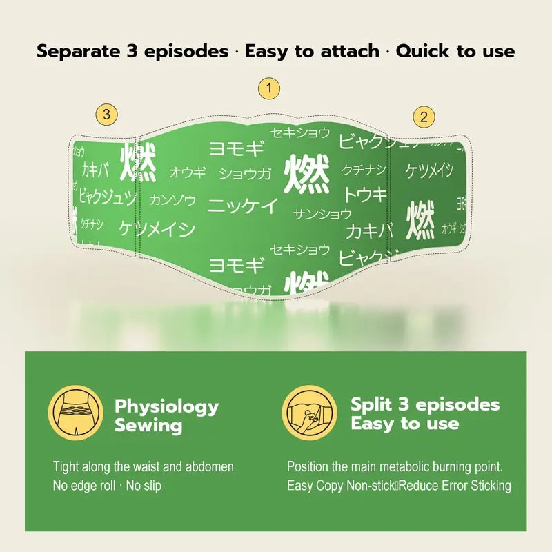 Traditional Japanese Herbal Belly Patch